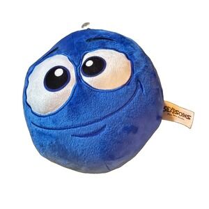 Seasons Blue Sad Emotion Plush 8" Stuffed Toy Smiley Face Soft w/ Hang Tag